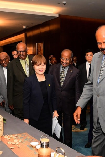 President Isaias visit Sichuan province