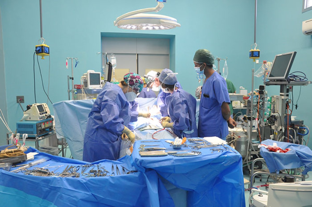 Italian and Eritrean Cardiac Surgeons perform life-saving heart surgery on critically ill children at the Orotta Referal Hospital