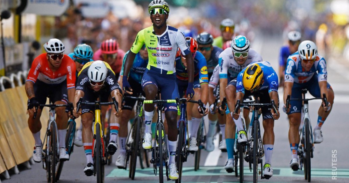 Eritrean cyclist Biniam Girmay made history by becoming the first Black African rider to win a stage at the Tour de France.