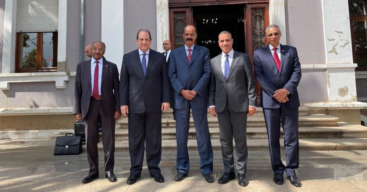 Egypt’s Intelligence Chief and Foreign Minister Visit Eritrea