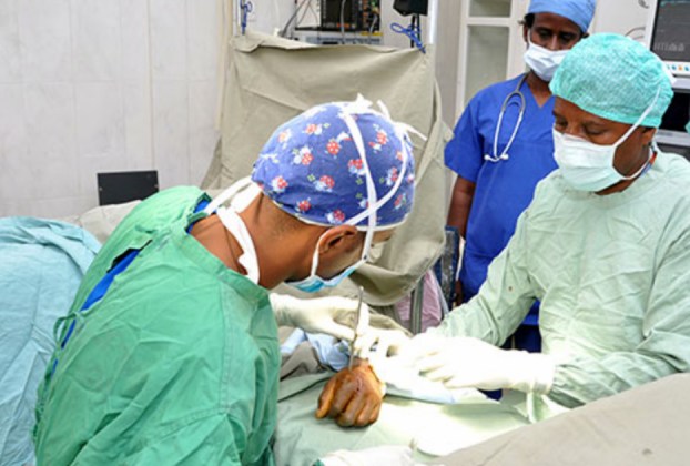 Young health professionals in Eritrea