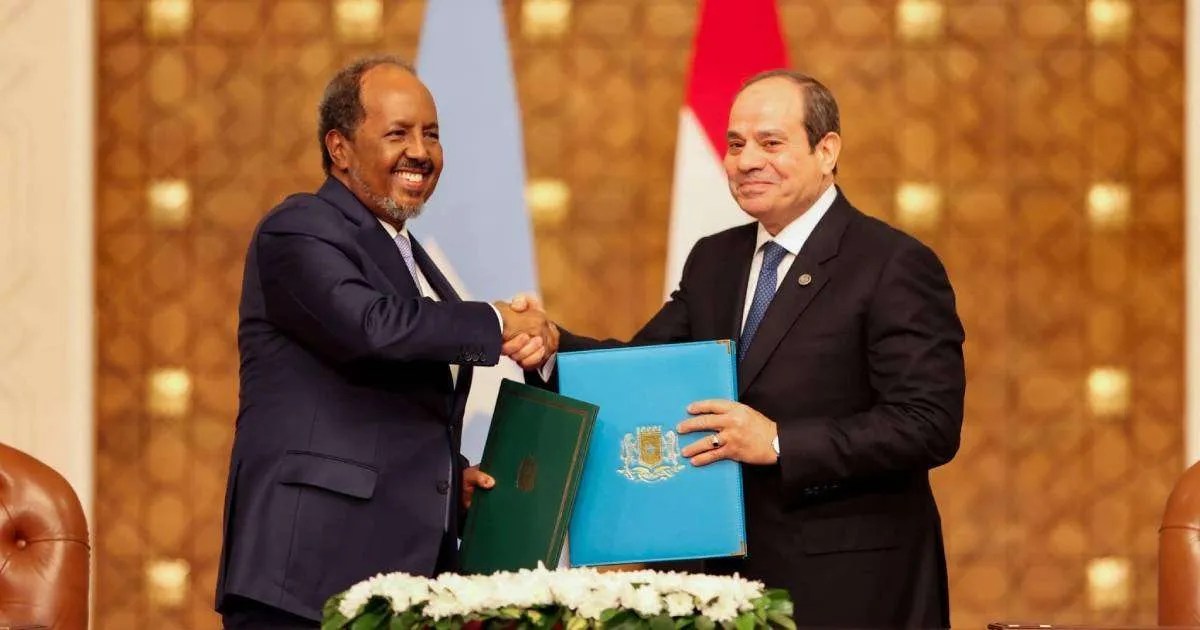 Presidents of Egypt and Somalia Signed Strategic Partnership Agreement