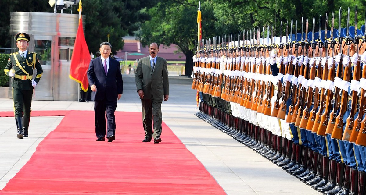President Xi Hosts Grand Ceremony To Welcome President Isaias