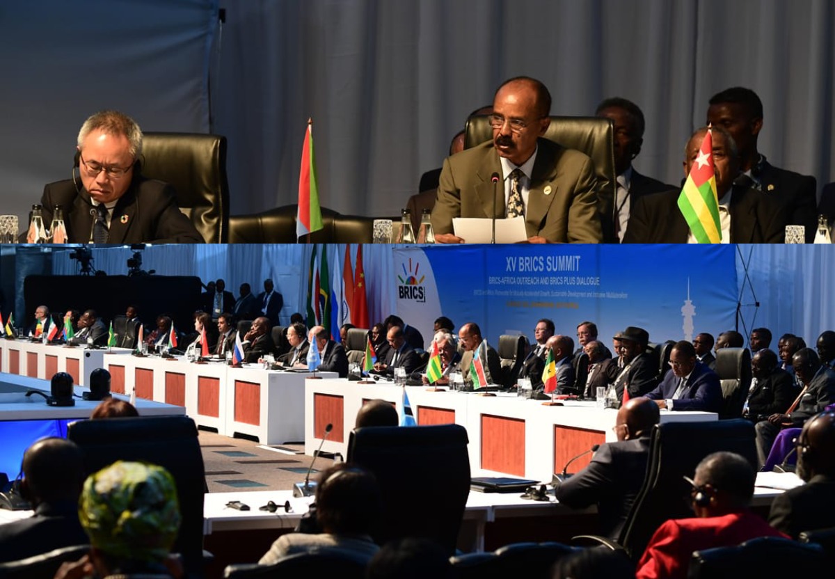 Remarks by President Isaias Afwerki at the XV BRICS Summit