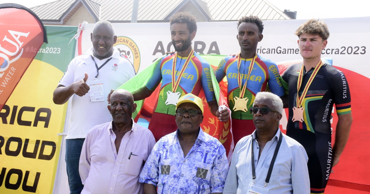 Team Eritrea triumph in African Games Cycling