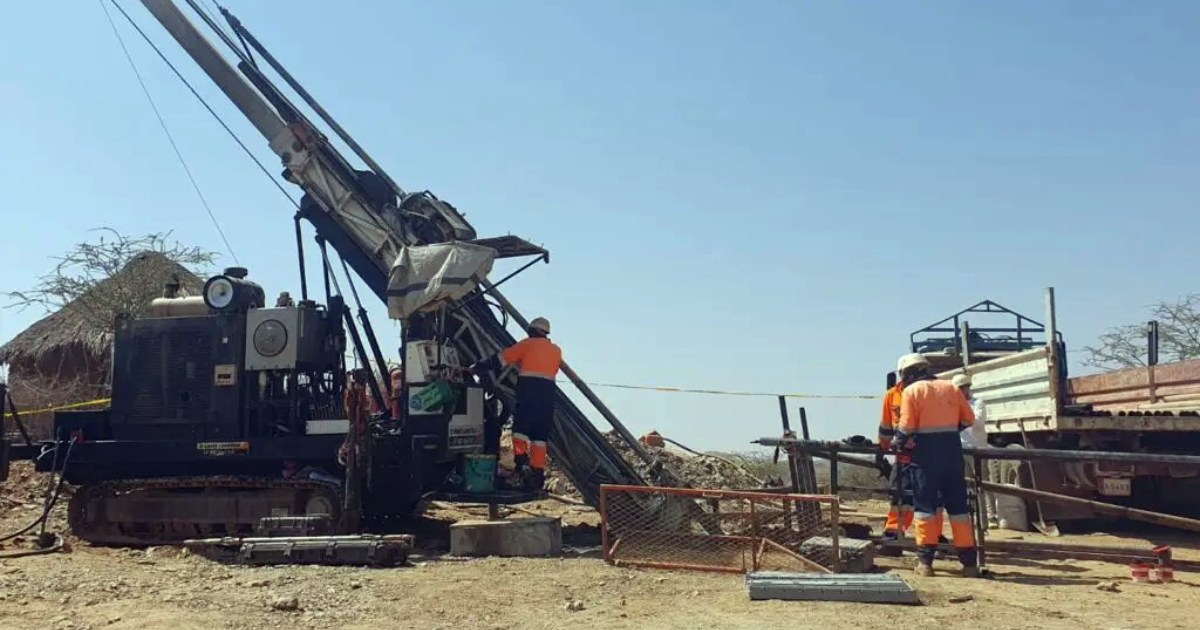 Alpha exploration drilling on the Aburna project on the Kerkasha license